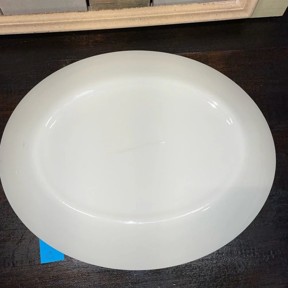 Vintage Retro Homer Laughlin Malibu‎ Serving Plate Platter Dinner Dish c